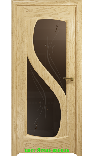 Дверь Диона-2 стекло бронзовое Капля ДО DioDoor