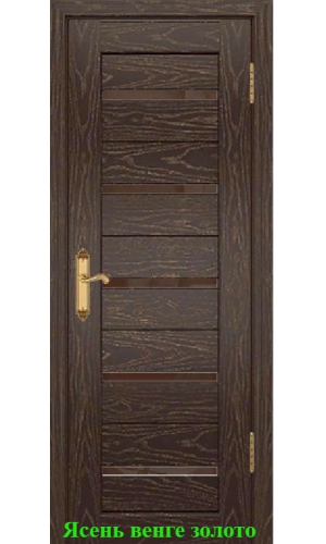 Дверь Техно-1 триплекс бронза ДО DioDoor