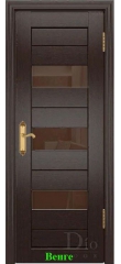 Дверь Техно-3 триплекс бронза ДО DioDoor