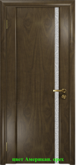 Дверь Триумф-1 триплекс белый с тканью ДО DioDoor